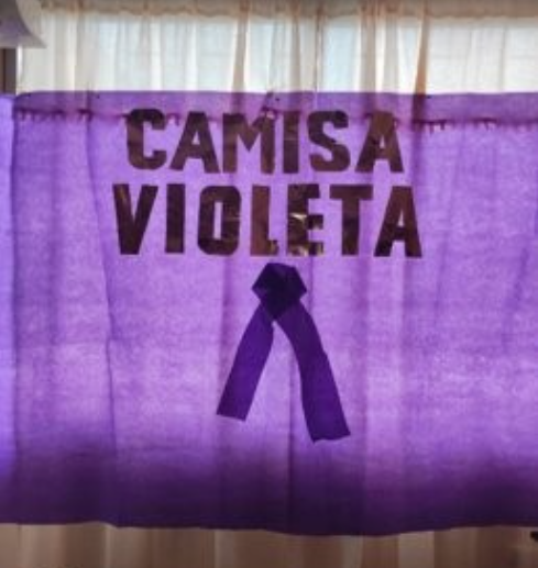 Camiseta Morada