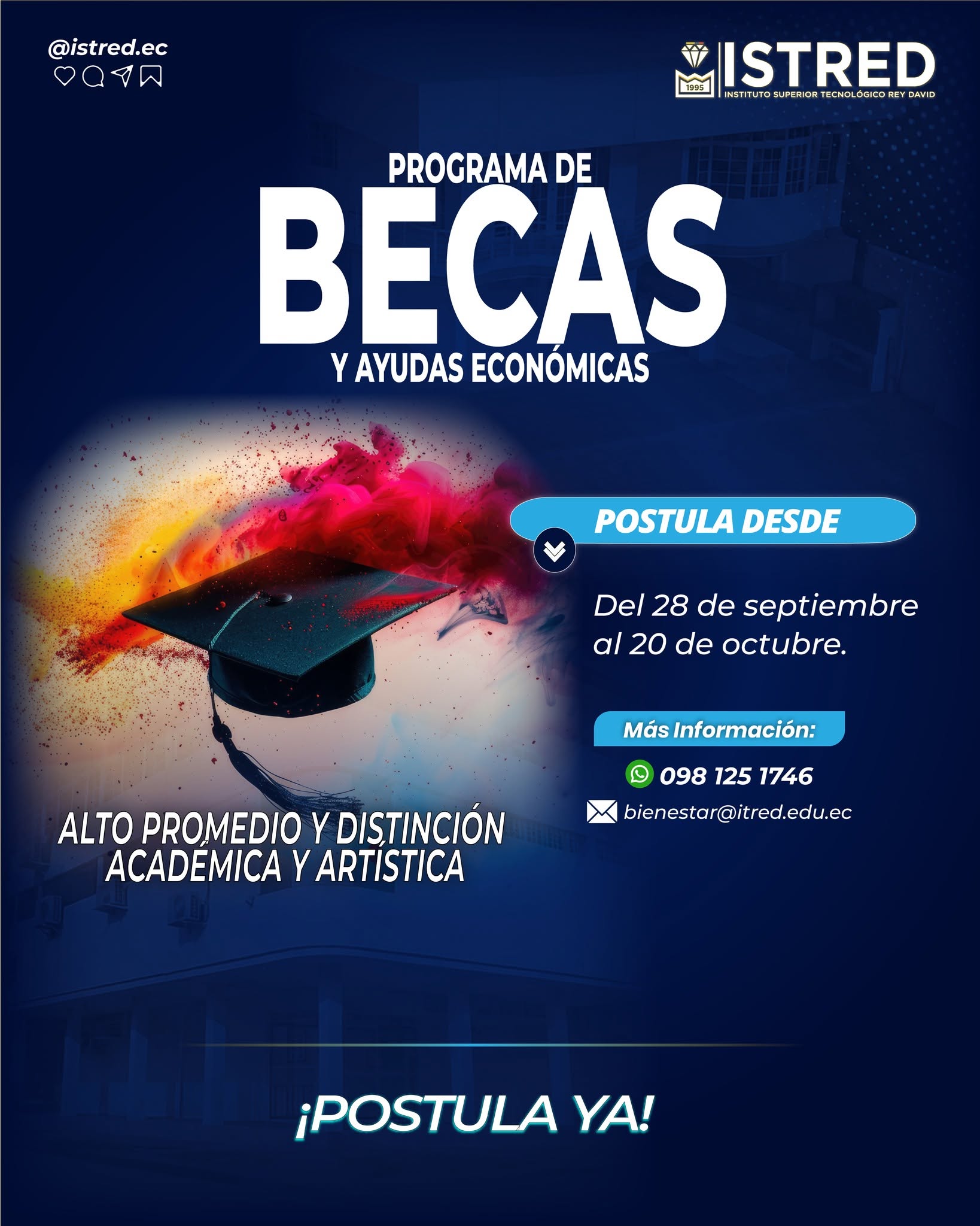 Beca por Alto Promedio Académico